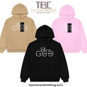 New Follow GOD Not Man Hoodie Bundles are now available! Order yours today!